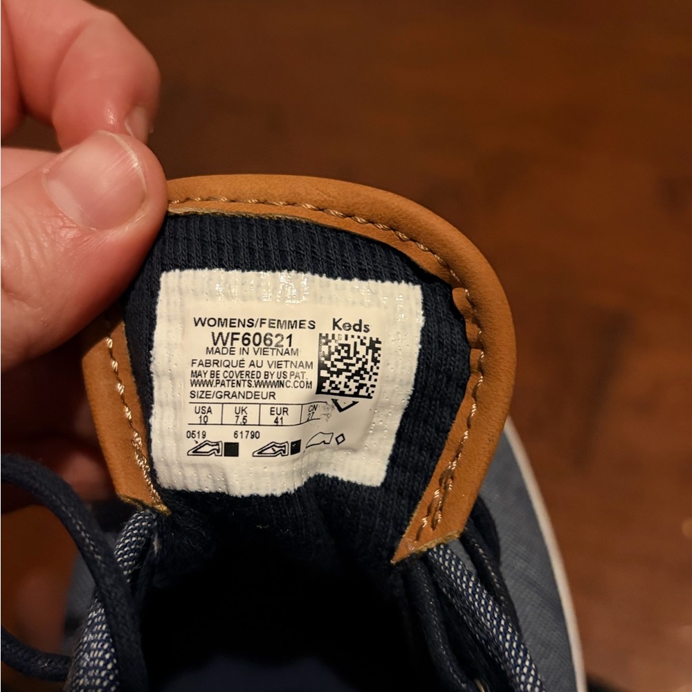Keds Women’s Chambray Canvas Sneakers - Picture 6 of 7